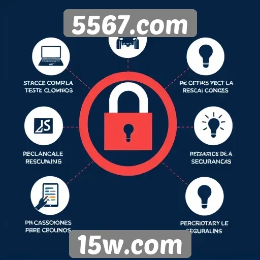 Recursos de segurança no site 5567.com